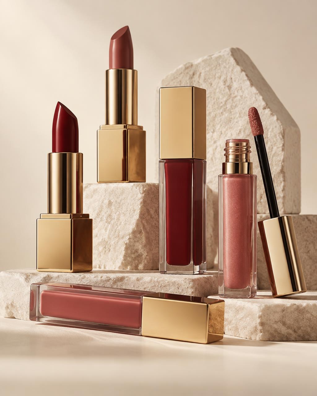 Lips color cosmetics